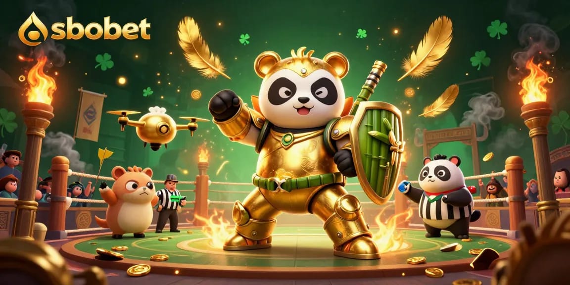 SBOBET offers thrilling sports betting experiences with a dynamic arena featuring action-packed elements.