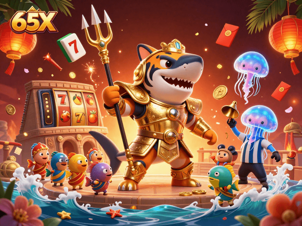 Embarque na aventura com 65X e conquiste jackpots lendários nas slots!