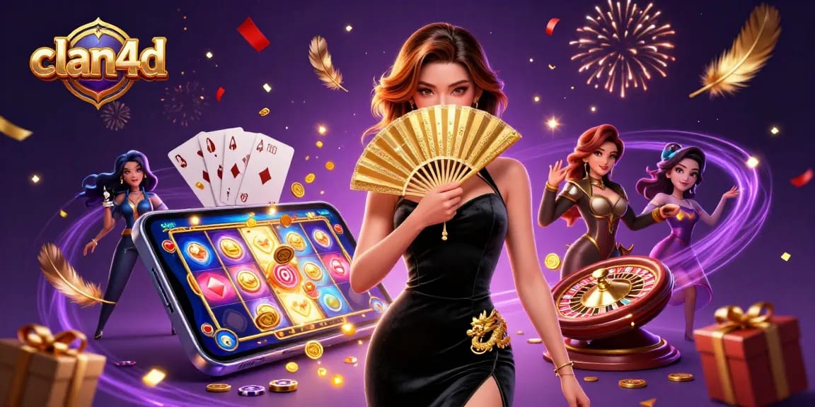 Experience thrilling slot gaming with clan4d as a stunning dealer commands the scene!
