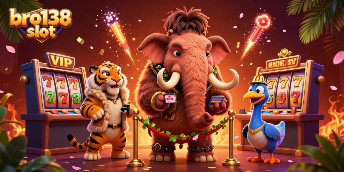 Experience winning thrills at bro138 slot with captivating characters and dynamic game elements.
