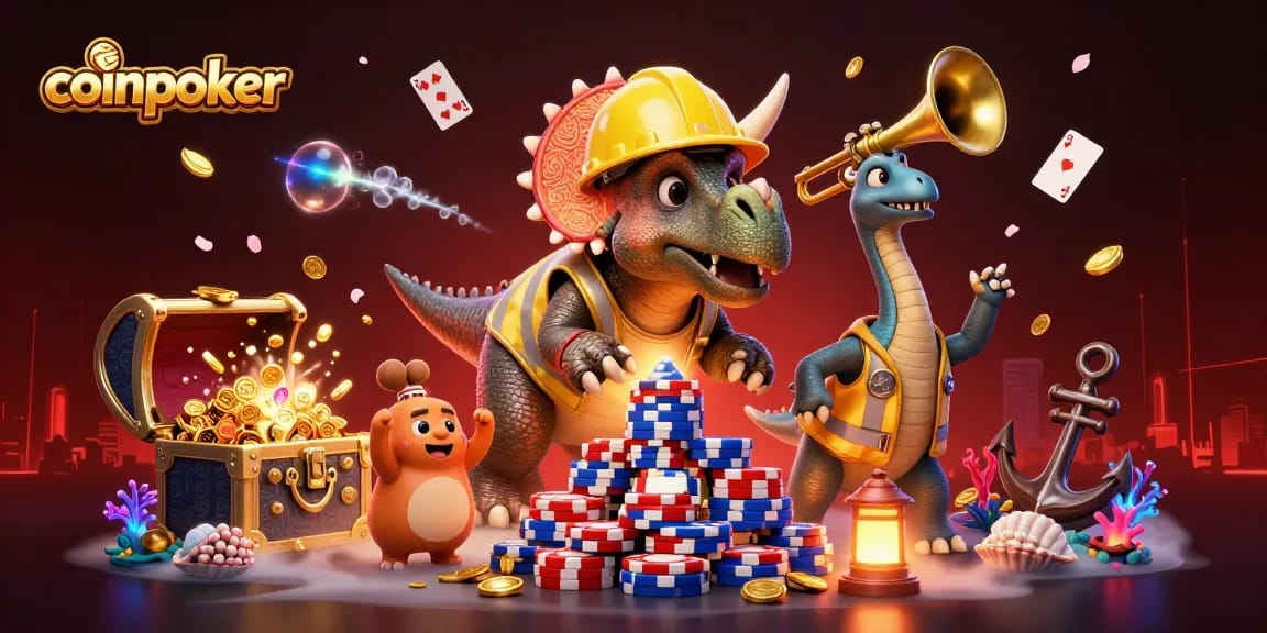 CoinPoker propose une expérience de jeu dynamique avec des jeux de poker en ligne et des machines à sous.