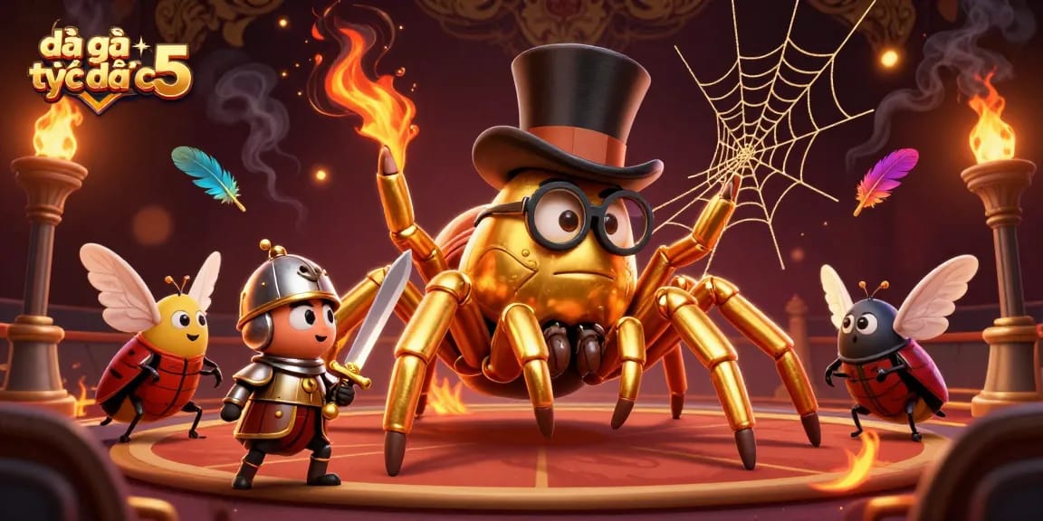 Engage in thrilling đã gà trực tiếp c5 fandom with vibrant scenes of cockfighting in a dynamic 3D illustration.