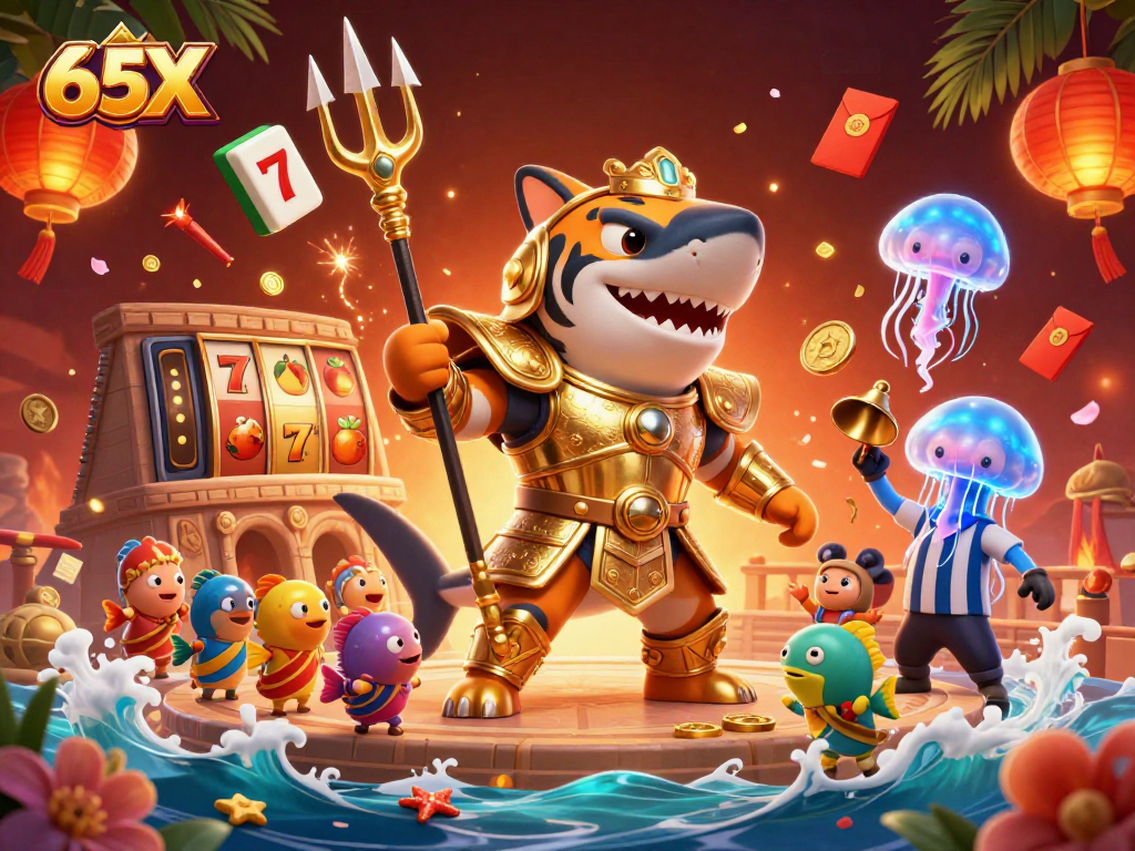 Embarque na aventura com 65X e conquiste jackpots lendários nas slots!