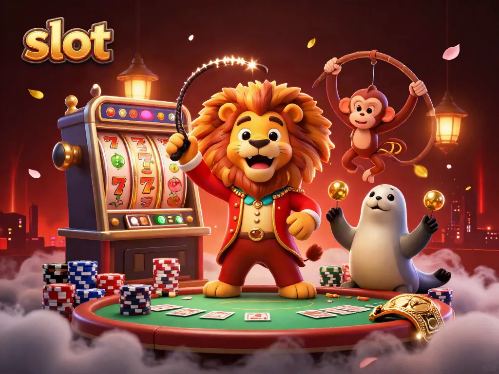 Slot ini menampilkan singa meriam dengan karakteristik mengesankan, dikelilingi dengan simbol buah dan jackpot