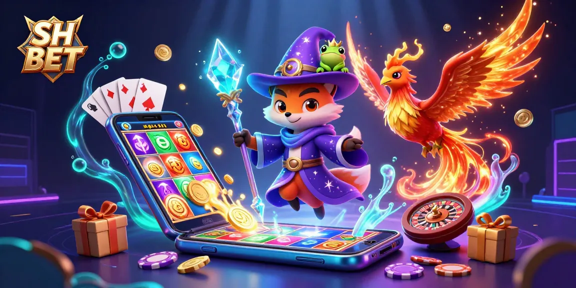 Engage with SH BET's enchanting universe of online gaming, featuring vibrant 3D characters and exhilarating gameplay elements.