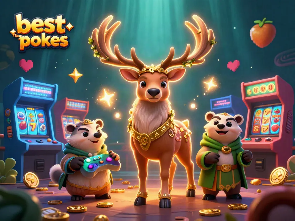 Engage with the best NZ online pokies in a vibrant casino-themed 3D digital illustration.