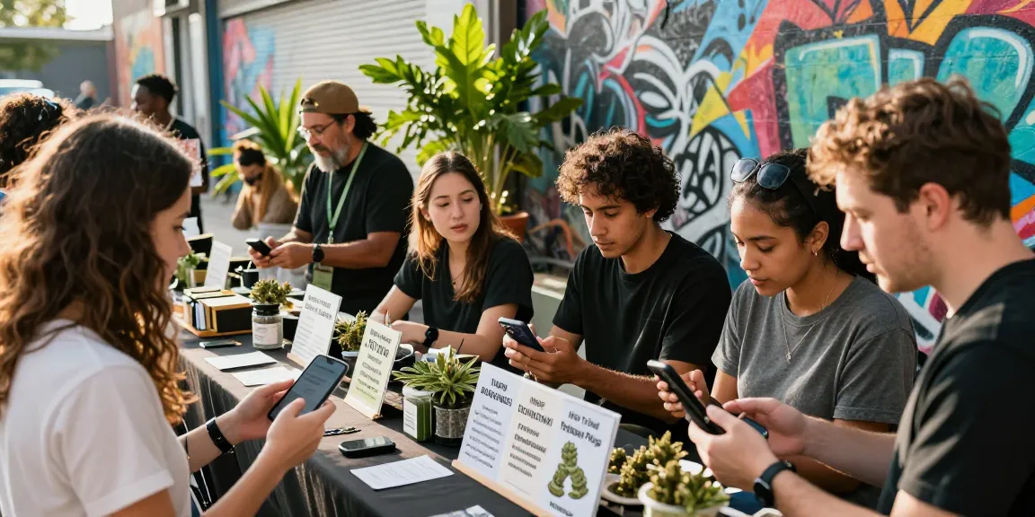 Community members discussing Buying Weed On Telegram and Best Weed Telegram Channels while exploring cannabis culture.