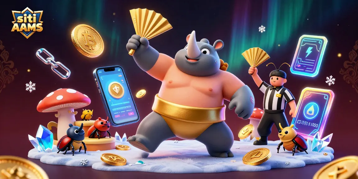 I siti non AAMS consentono di scommettere con sicurezza grazie a una vivace illustrazione 3D di un campione di sumo.