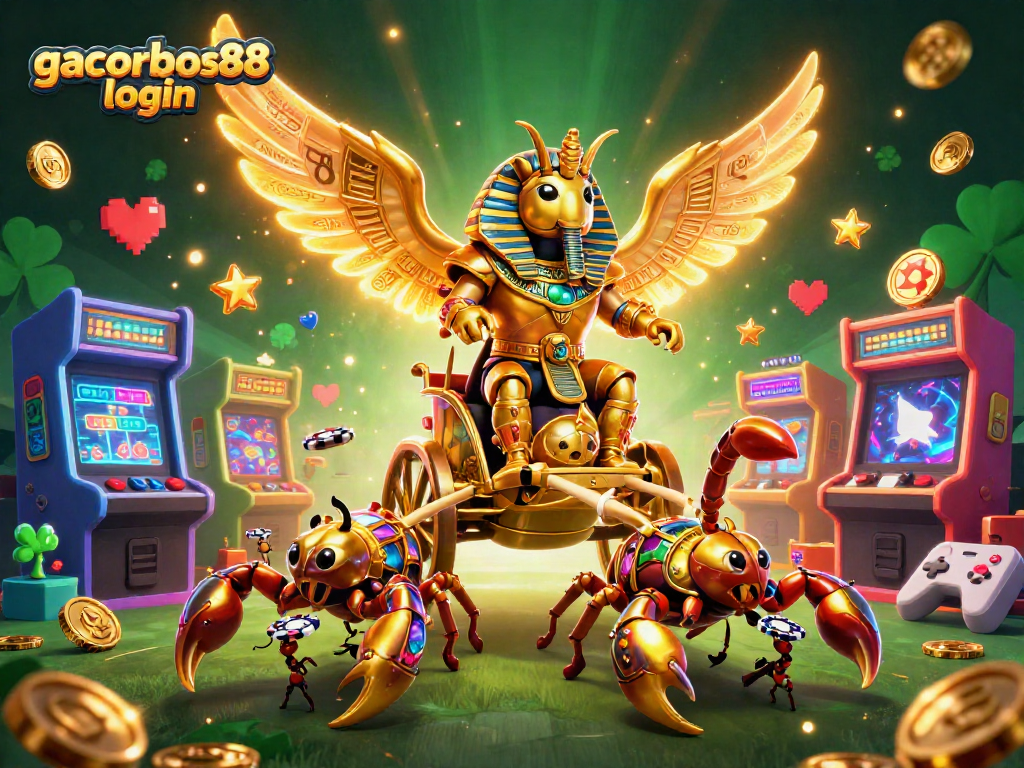 Engage with gacorbos88 login for an exhilarating gaming experience in this vibrant casino scene.