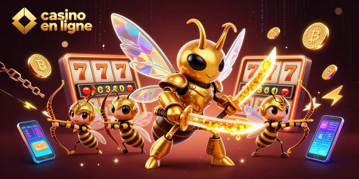Découvrez des jeux captivants de casino en ligne avec un samouraï abeille et ses archers.