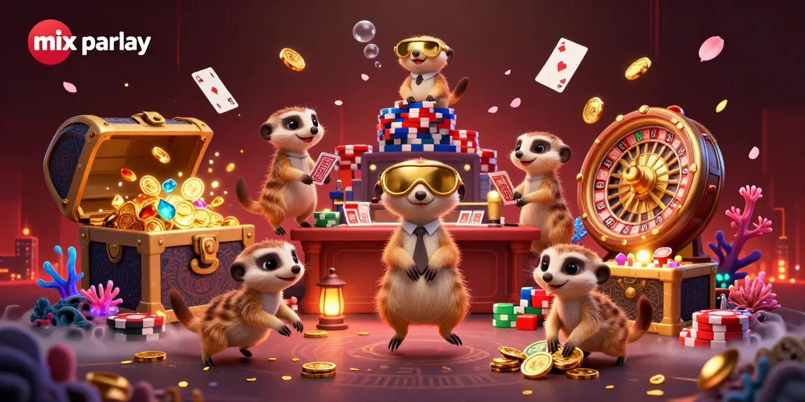 Engage in exciting mix parlay strategies with unique meerkat casino characters and dynamic gaming elements.