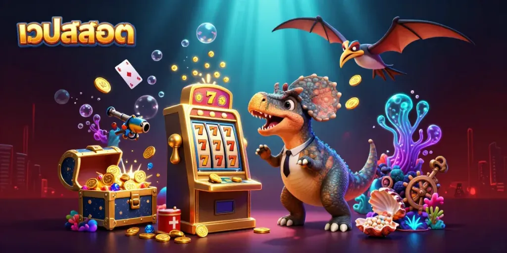 เกมสล็อตในเวปสลอต จัดทำโดยตัวละครการ์ตูน 3D น่ารัก สร้างความสนุกสนาน