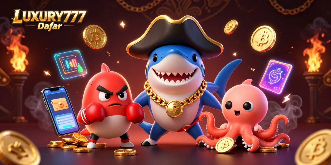 LUXURY777 Daftar: Menangkan koin emas sambil bermain dengan karakter laut yang lucu.