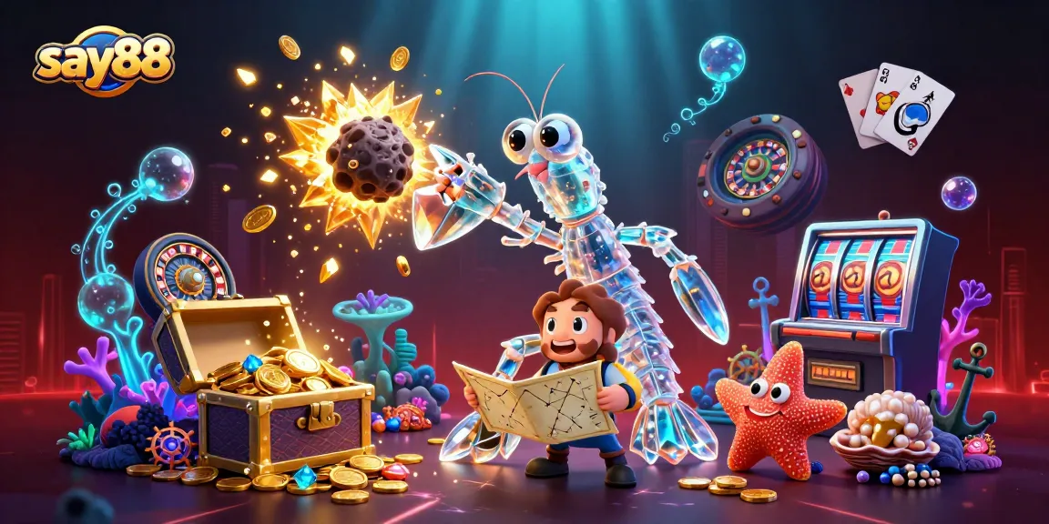 Engage in thrilling gameplay with say88's unique 3D illustrated casino adventure.
