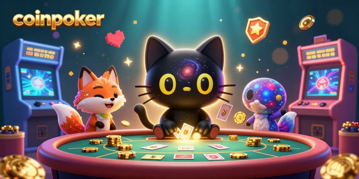 CoinPoker permet aux joueurs de s'engager à la table avec des mises dorées captivantes.