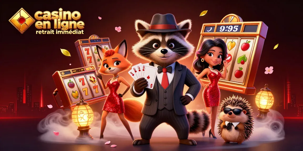 Profitez des gains avec casino en ligne retrait immédiat et des machines à sous exaltantes dans une fête colorée.