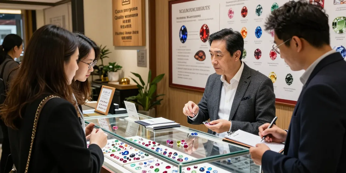 Explore stunning gemstones with expert guidance at https://www.mygemspot.com in a luxurious market.