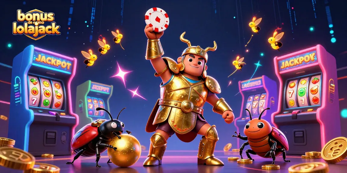 Experience thrilling gameplay and excitement with the bonus de casino lolajack in this dynamic casino-inspired scene.