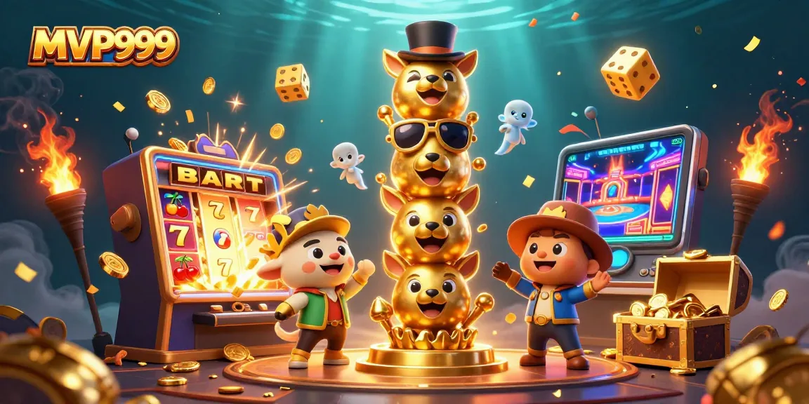 สนุกกับเกมคาสิโนที่ MVP999 ด้วยภาพ 3D สุดทันสมัยกับกราฟิกที่ดึงดูดใจ