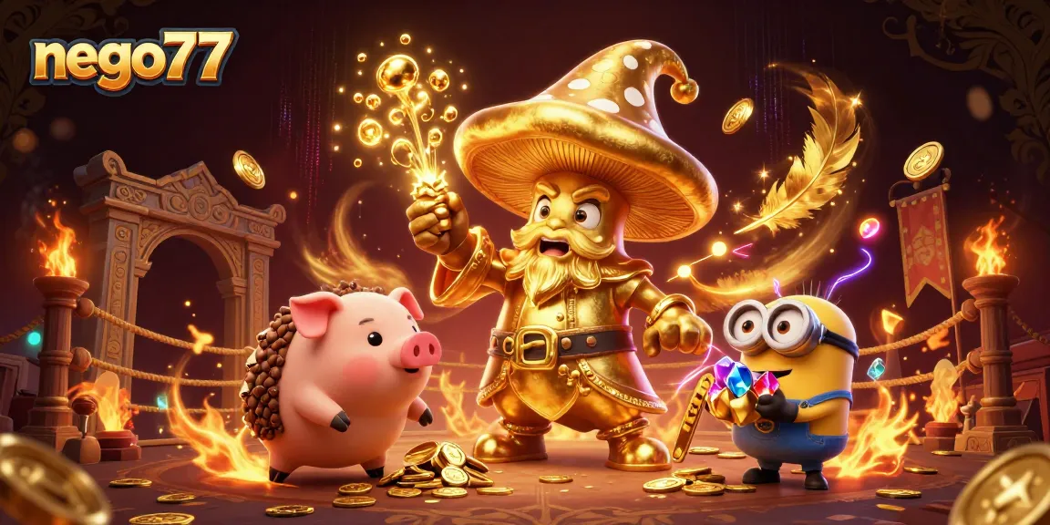 Engage in thrilling action at nego77, where golden treasures await in a captivating casino world.