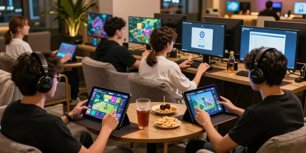 NAGA2000 players engaging in a safe and vibrant online gaming environment with secure features.