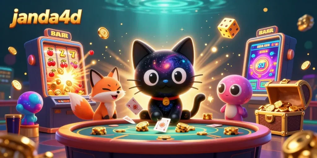 Janda4d menawarkan pengalaman slot yang mendebarkan dengan karakter gaming yang unik dan slot jackpot yang mengesankan.
